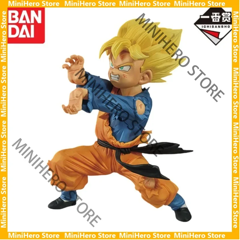 

В наличии: Оригинальная коллекционная фигурка Сон Готен из Dragon Ball от Bandai, масштаб 1/8, ПВХ, для демонстрации