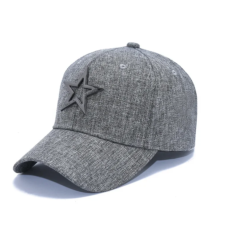 Unisex Cotton Baseball Caps for Men Women with Star Snapback Peaked Cap Sunshade Hat Men Golf Hat Gorras Gorras Hombre