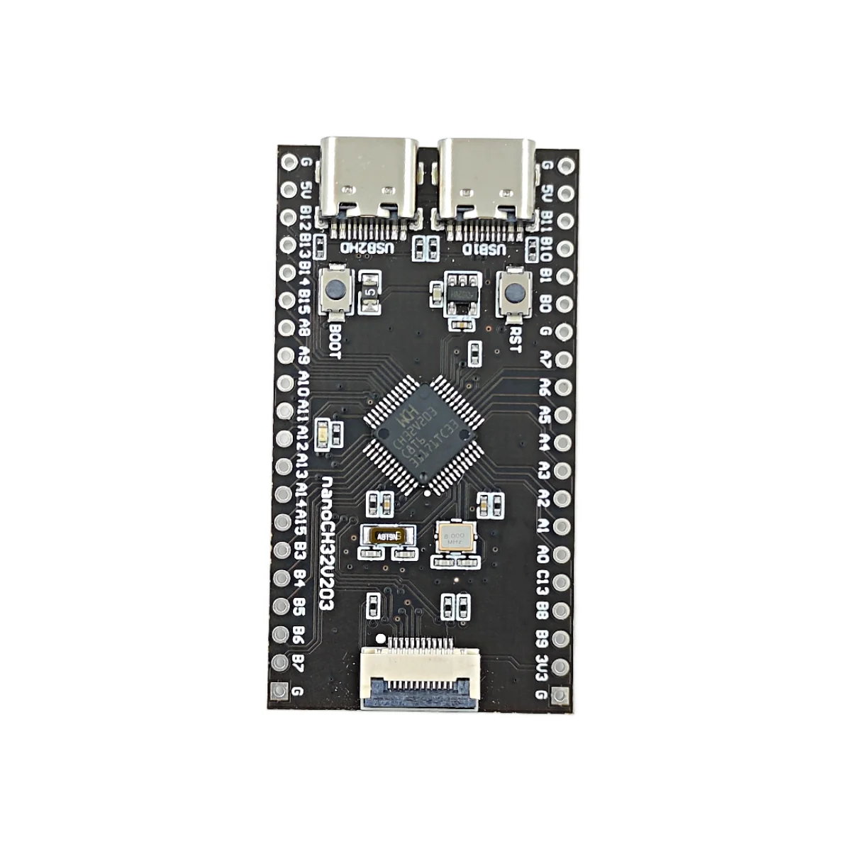 CH32V203 Development Board Minimum System Board Core Board Dual TYPE-C USB Ports