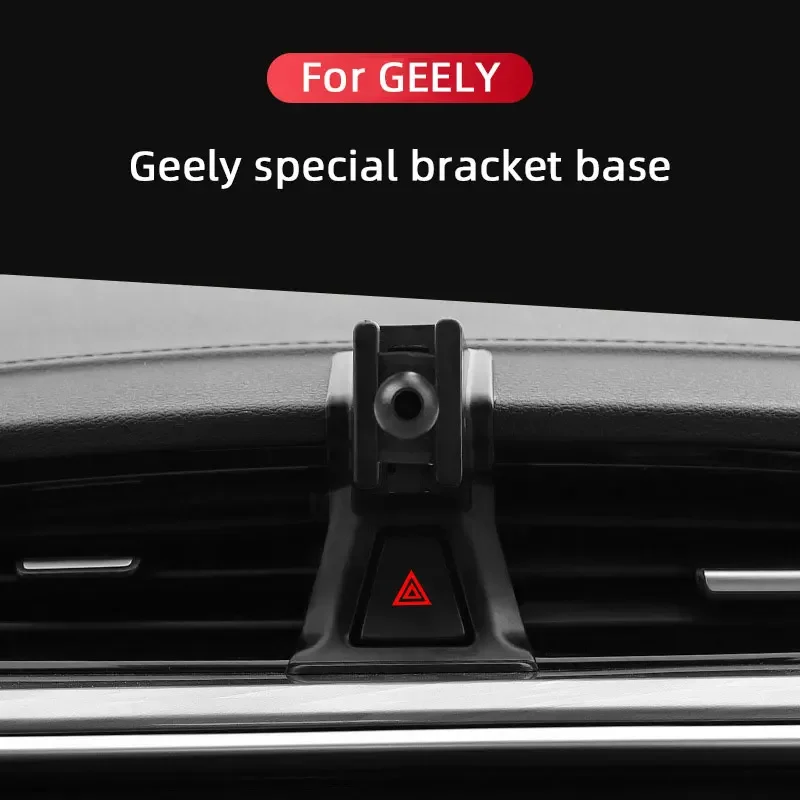 Car Mobile Phone Holder Base For Geely Emgrand GI GS borui Yuanjing X3 X6 Xingyue BINRAY PREFACE ICON Fixed Holder Car Accessory