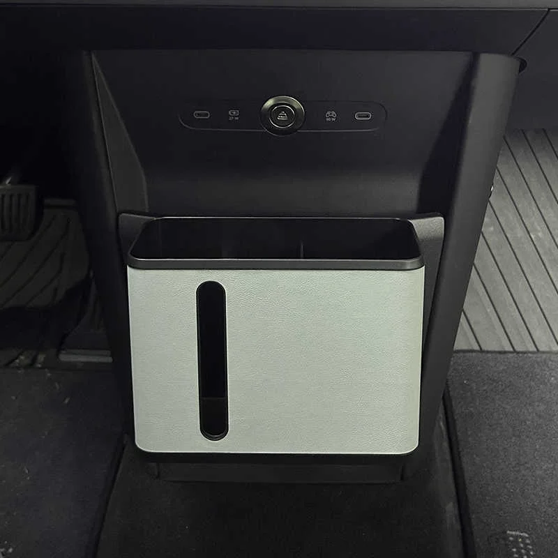 For Zeekr X 2023 2024 Car Storage Box Paper Towel Box Front Center Console Storage Box Modification Accessories