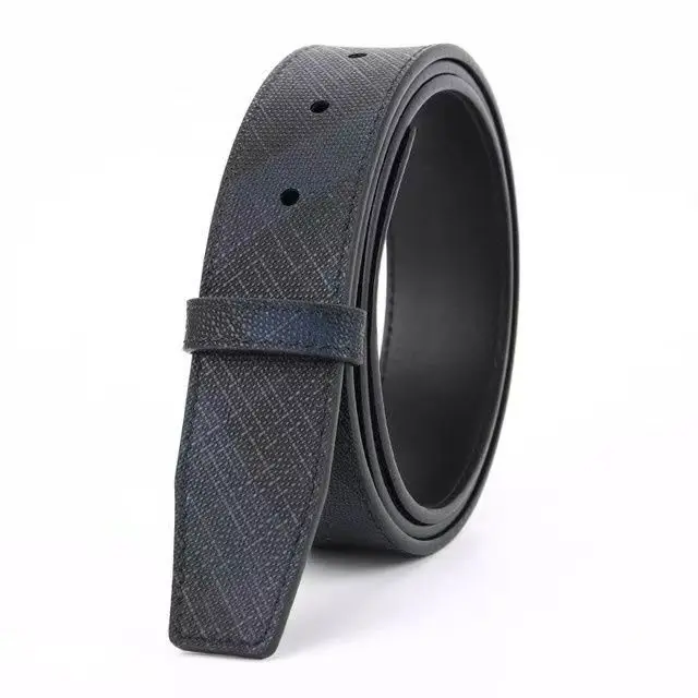 Men's belt 3.5cm belt, high-end European and American top cowhide, unisex belt, hardware buckle, global free shipping