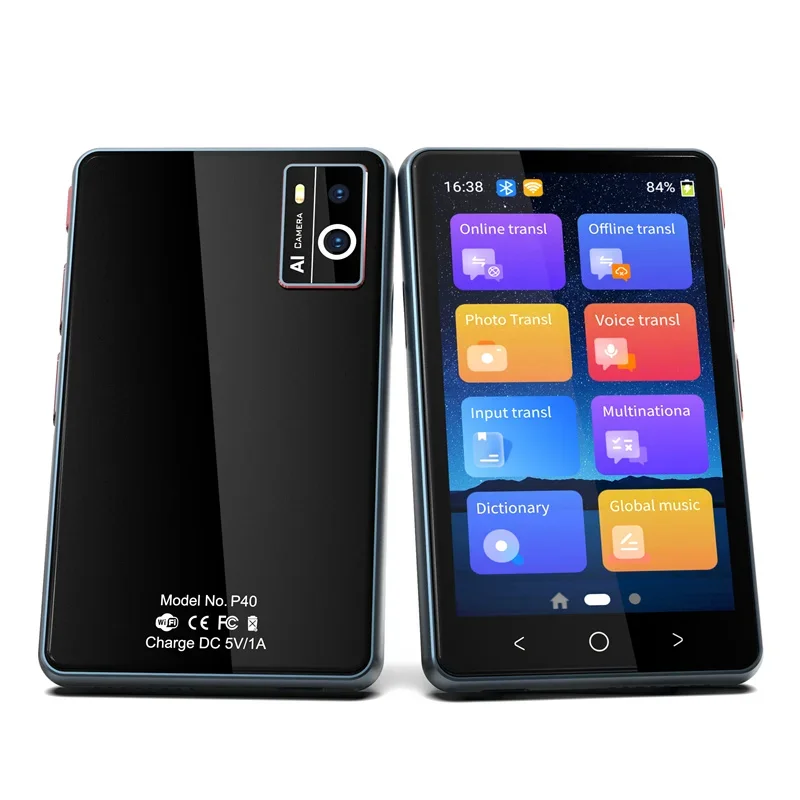 

Smart Translator 135 Global Languages P40 Voice Intelligent Online Translation Machine Offline Multilanguage Speech Translate