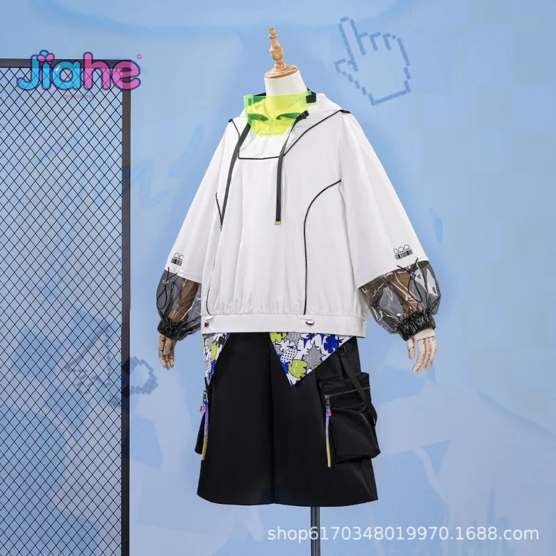 

Game Arknights Mizuki Cosplay Costume Men women fashion hoodies shorts props wigs Halloween carnival new leisure uniforms