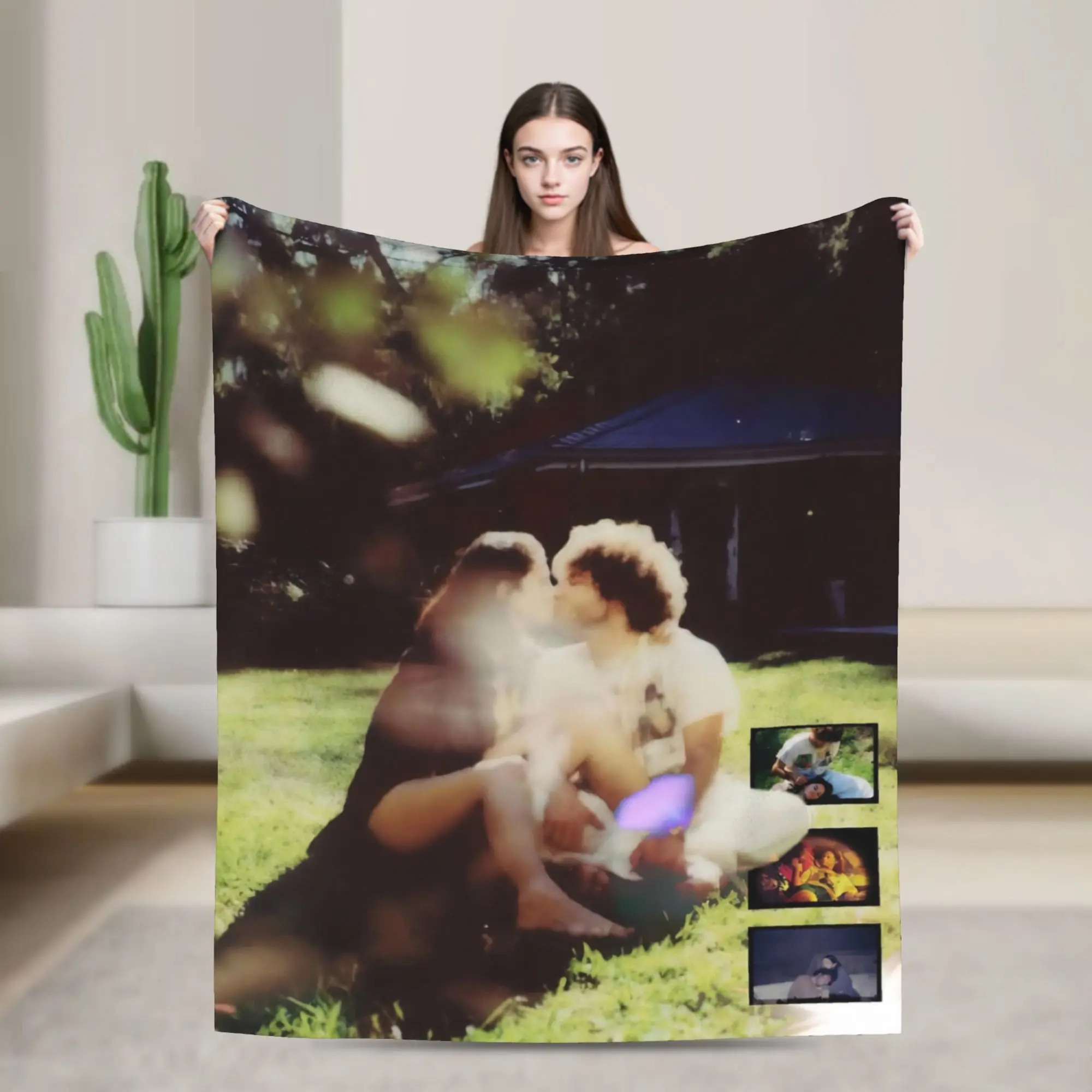 Selenas Gomezs I Said I Love You First Accessories Blankets Super Soft Flannel  Throw Blanket Cozy Bedding Throws