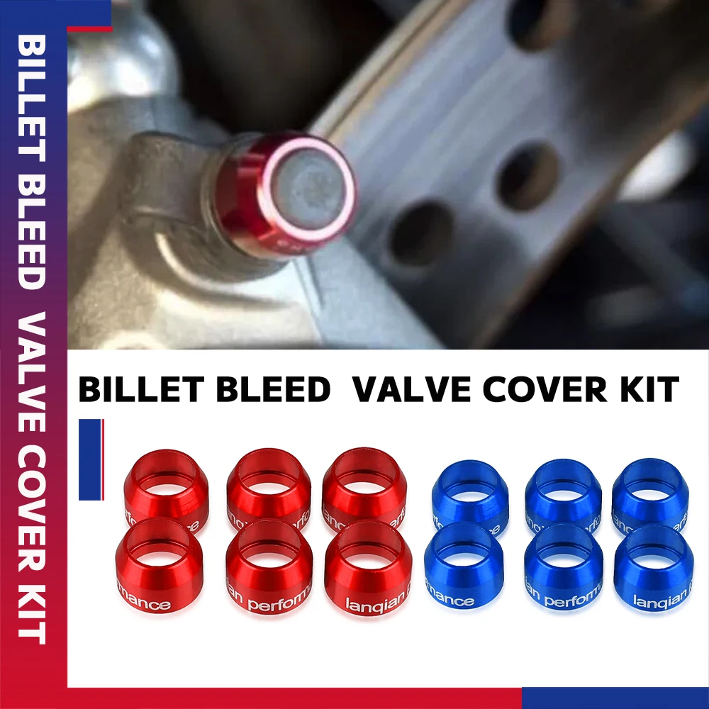

For YAMAHA FZ1 FZ6 FZ8 MT-01 MT-07 MT-09 MT-10 XJ6 YZFR1 YZFR6 MT YZF 01 07 09 10 R1 R6 Motorcycle Billet Bleed Valve Cover Kit