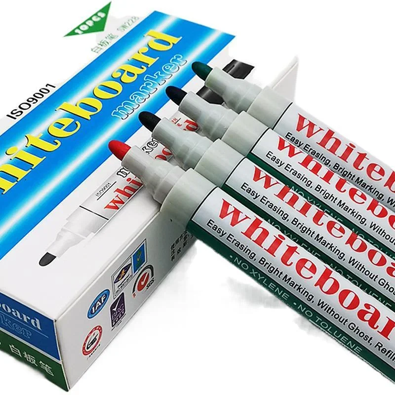 

Набор стираемых маркеров для белой доски SW228, на водной основе, для офиса и школы – красный, черный, синий, зеленый