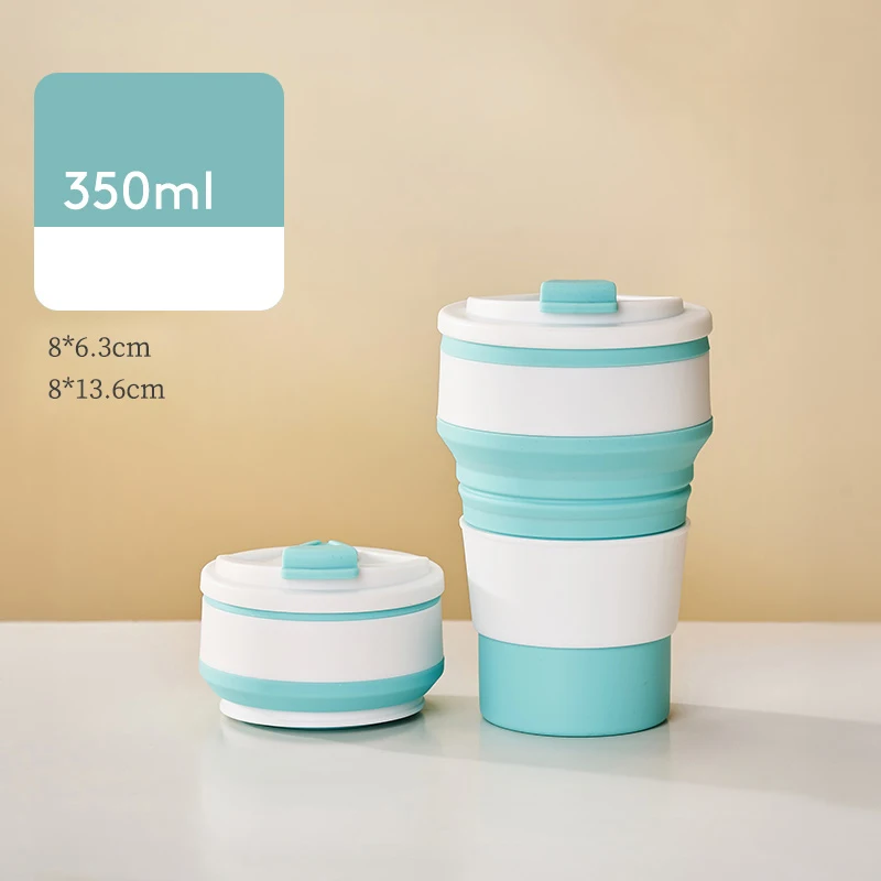 GIANXI Reusable Silicone Folding Cup Portable Telescopic Coffee Cups  Outdoor Camping Travel Hiking Collapsible Cup Drinkware - AliExpress 15