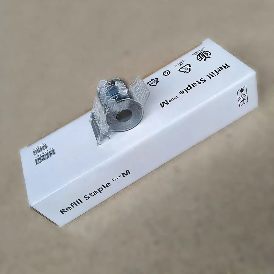 

Original New Refill Staple Type M for Ricoh SR3220 907 1107 1357 8110 8200 7100 7200 413026