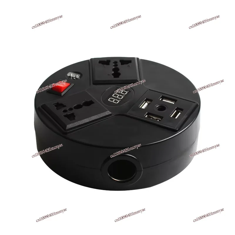 300W Multi-Function Car Inverter 12V Power Inverter 220v with Digital Display USB