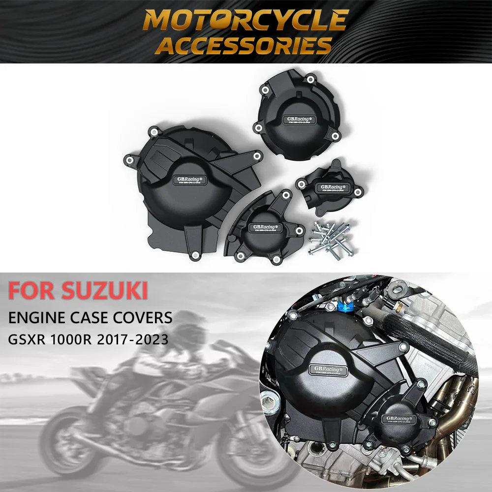 

Комплект защиты крышки двигателя мотоцикла для SUZUKI GSXR1000(R) L7-L9 GSX-R1000 2017-2024 K17