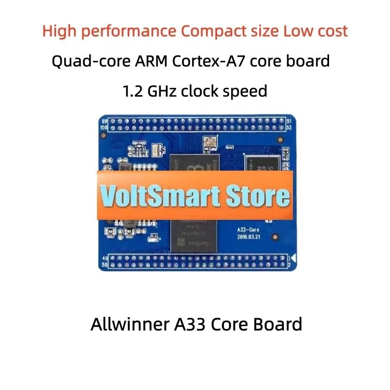 VoltSARM Android Linux Allwinner A33 Quad-core Core Board For Tablet Access Control System High-definition Video Solution Develo