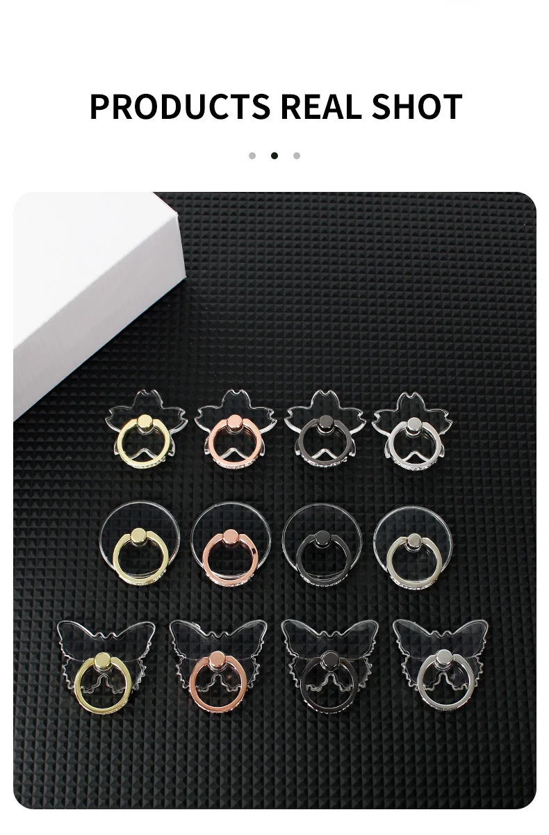 Universal Transparent Finger Ring Handy Smartphone Ständer Halter Für iPhone 12, Xiaomi Samsung Smartphone Auto Halterung Ständer – Detail 13