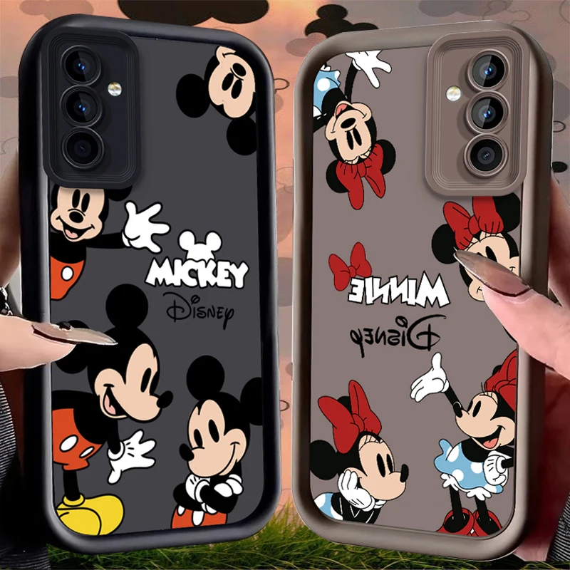 Mickey Minnie Mouse Case for Samsung Galaxy S24 S23 S22 S21 Ultra Plus S20 FE A54 A53 A52 A52S A51 A50 A50S A34 A33 A32 5G Cover