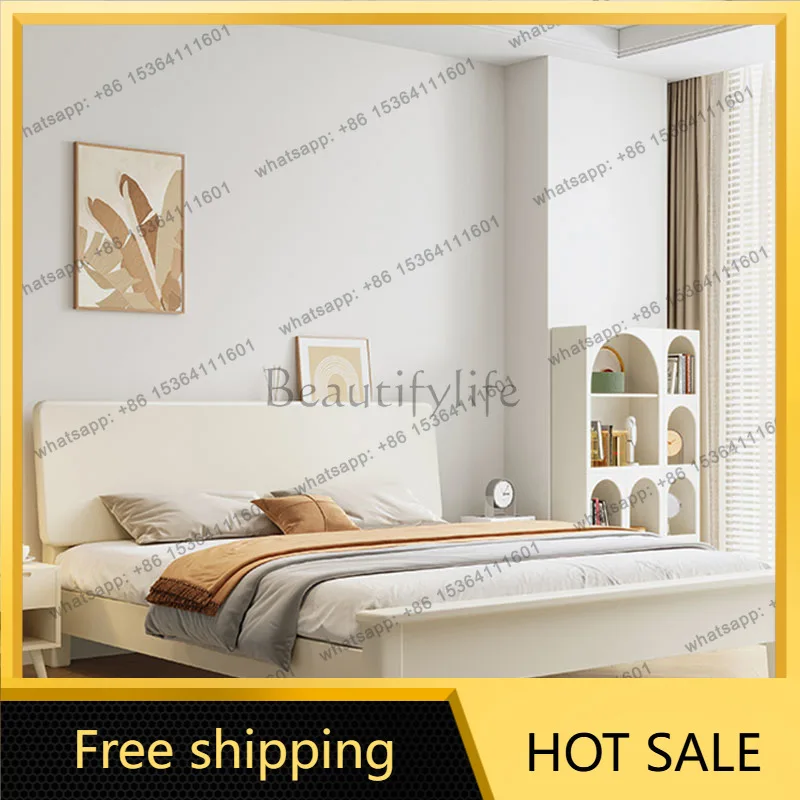 Simple Platform Bed Sun Mobile Safe Beauty Floor Bedroom Frame Queen Bed Children Modern Letto Matrimoniale Modern Furniture