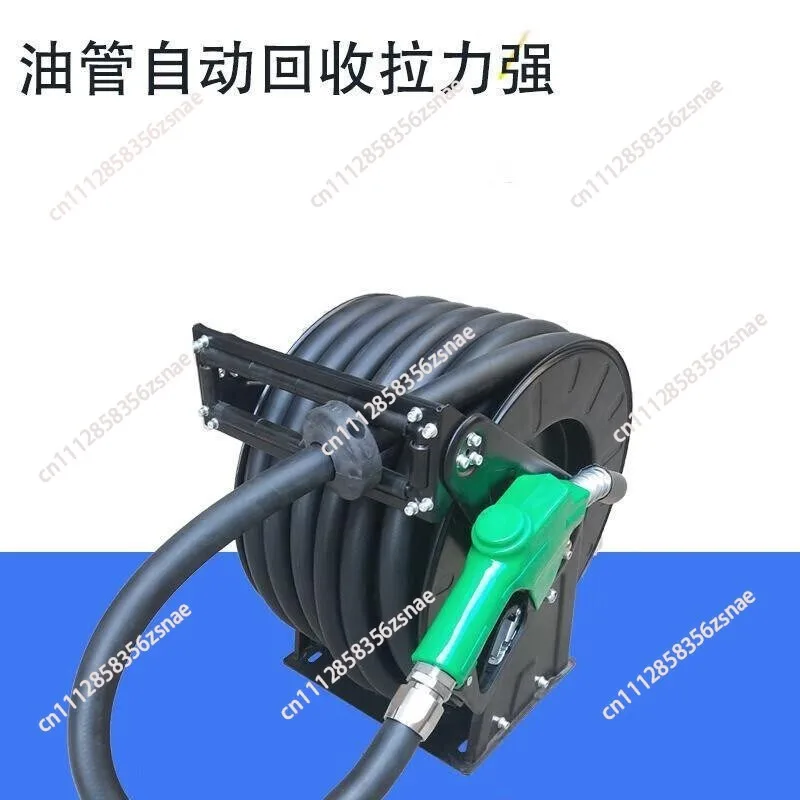 Vehicle‑Mounted Automatic Retractable Fuel Hose Reel, 3/4