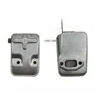 T200 MUFFLER METAL FIT MITSUBISHI T170 T240 2T ENGINE GRASS STRIMMERS BRUSH CUTTER EXHAUST SILENCER REPL. FR67463D