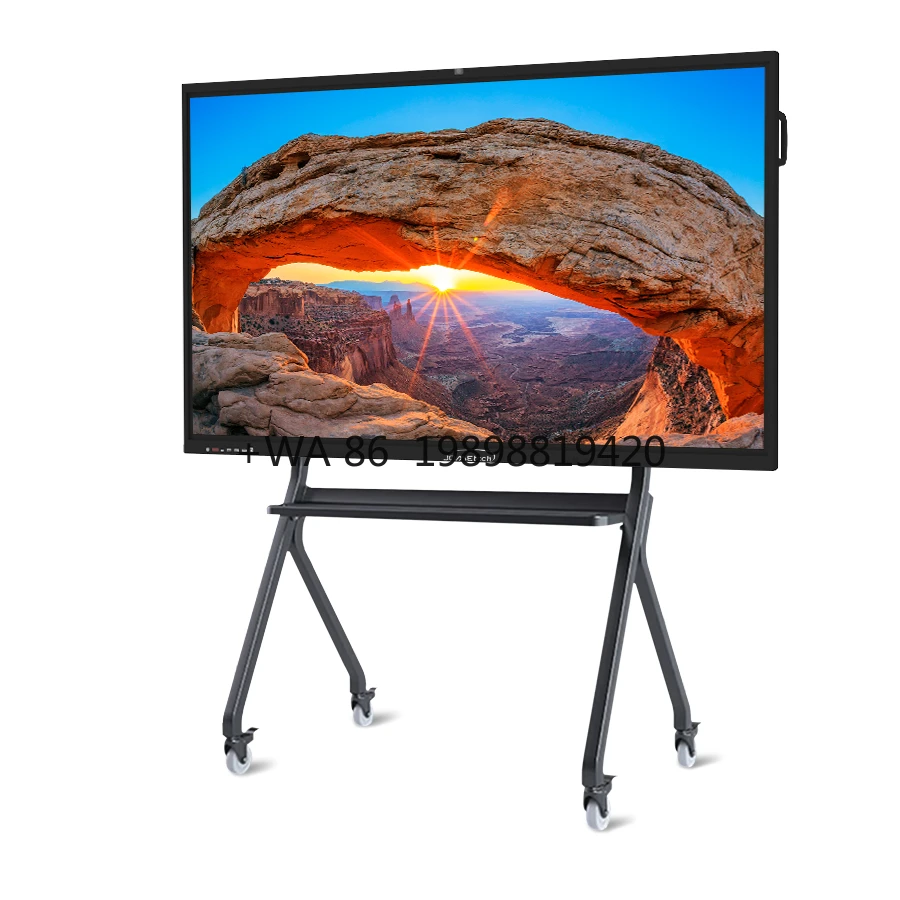 

h 65/75/86/100 дюймов 4K мультисенсорные интеллектуальные интерактивные плоские панели для посещения обучающих сеансов Интерактивная доска Smar