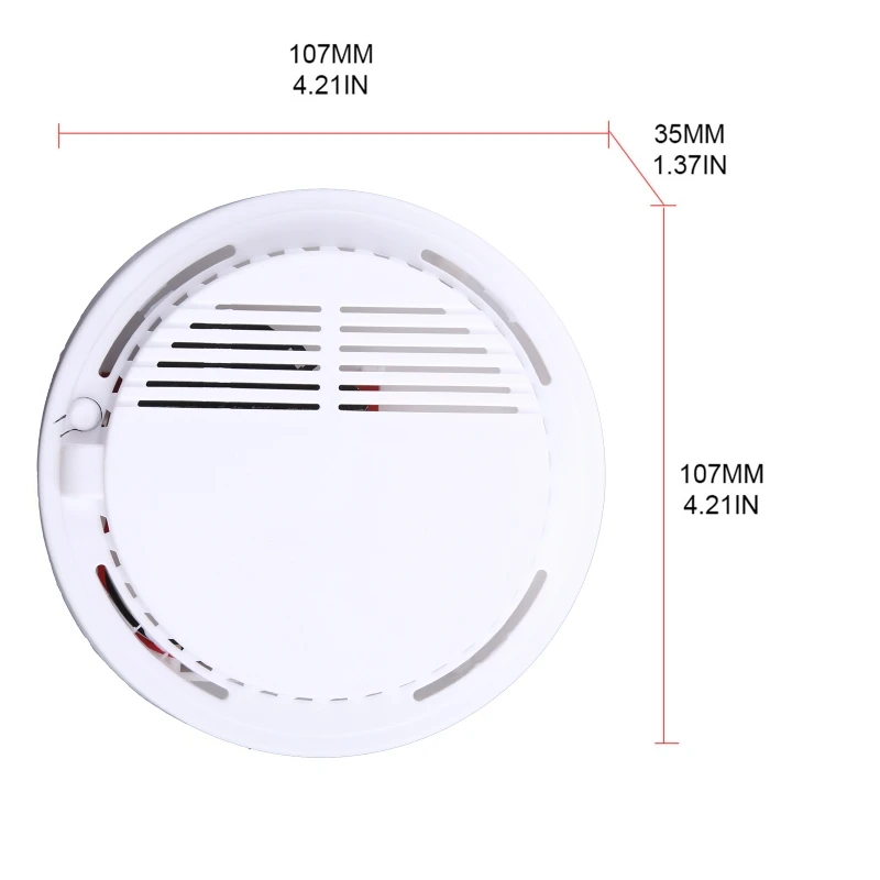 High-sensitivity Smoke Alarm Detector Home Security Safety for Protection High Sound Alarm Used for Hotel Restaurant