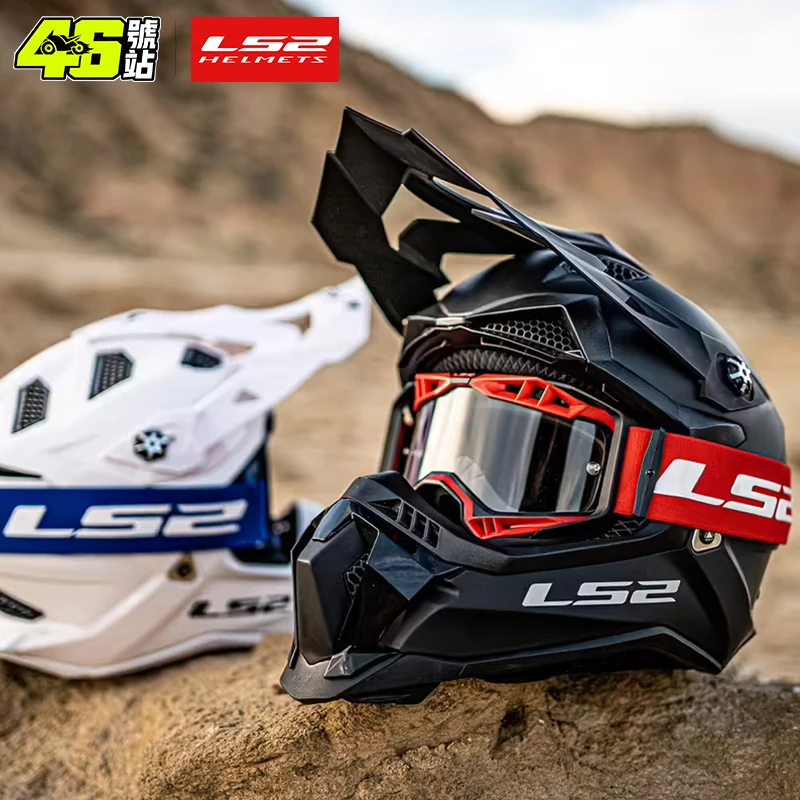 

LS2 Motocross Goggles AURA Protective Vision Cycling Racing Outdoor Riding Helmet Goggles ls2 Motorcycle Glasses GM001