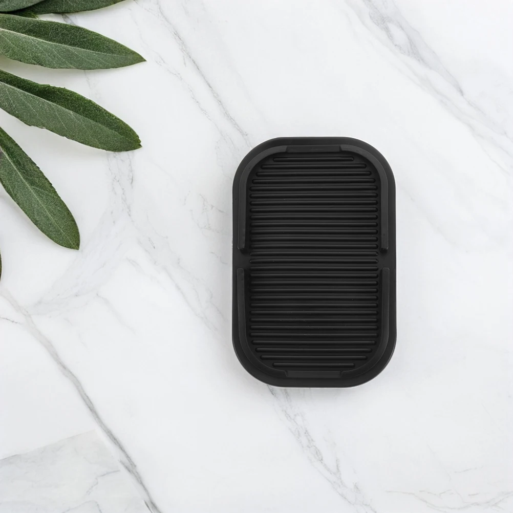 

2Pcs Silicone Car Dashboard Non Slip Mat Anti Slide Phone Holder Large Slot Anti Skid Pad Universal Vehicle Organizer