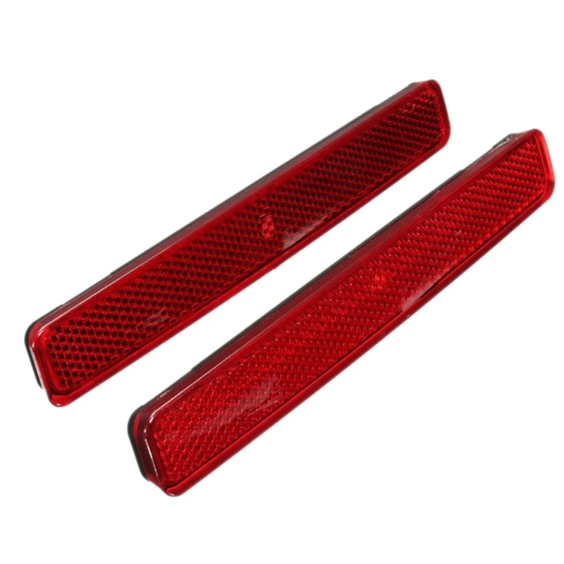 4Pcs Rear Bumper Reflector Tail Light Bars Brake Parking Warning For-Vw /Volkswagen /Transporter T5