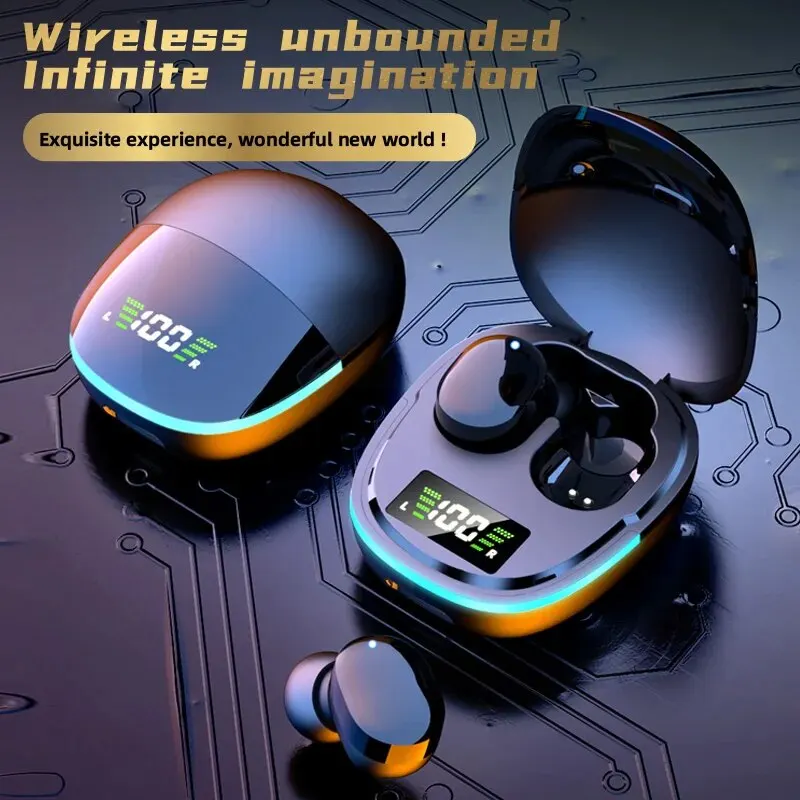 G9S TWS Wireless Bluetooth Headset LED Display Air Pro Earbuds with Mic Wireless Headphones Noise Cancelling Bluetooth Earphones