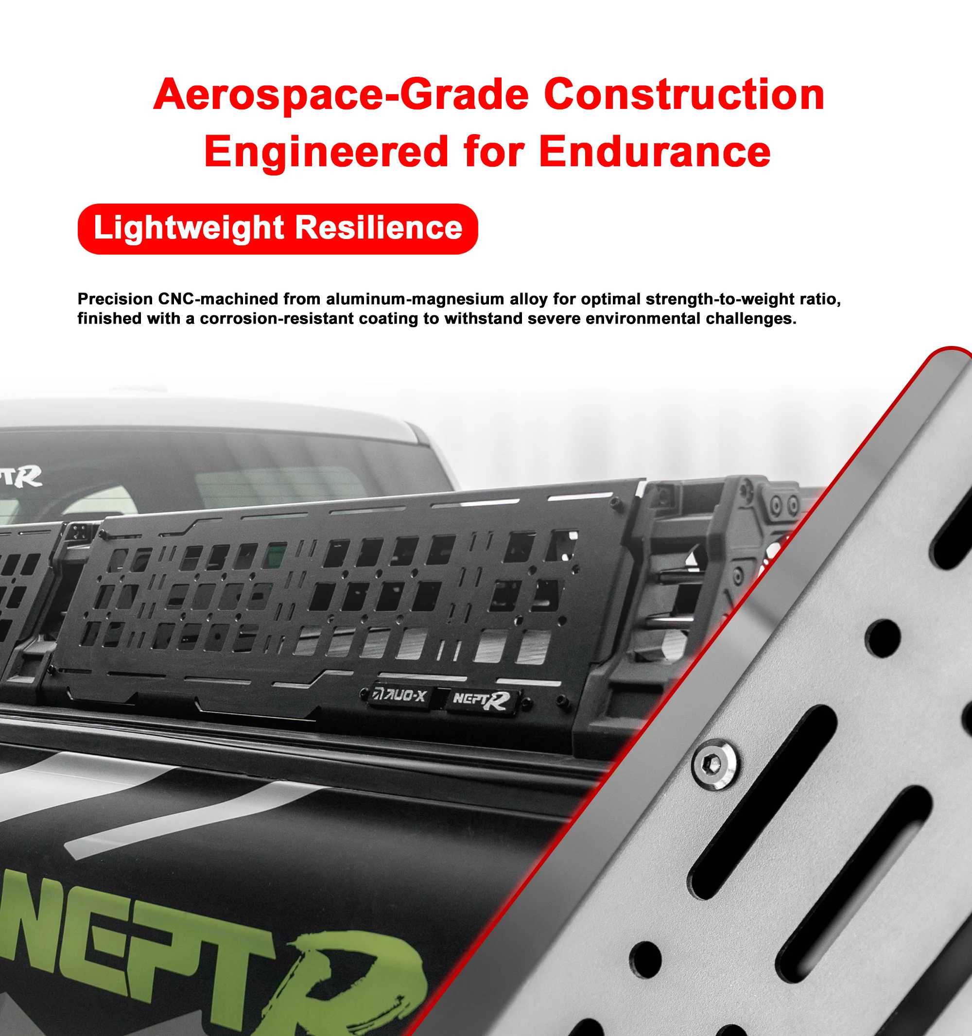 General-purpose Pickup Truck, Mid-size Pickup Truck CNC Ranger Integrated Roof Rack