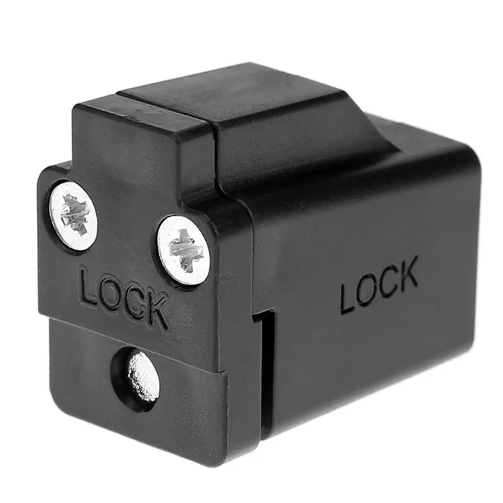 

Durable Aluminum Alloy Window Locks With Key Sliding Security Window Lock Stopper Adjustable Safety Sliding Door Clips Door