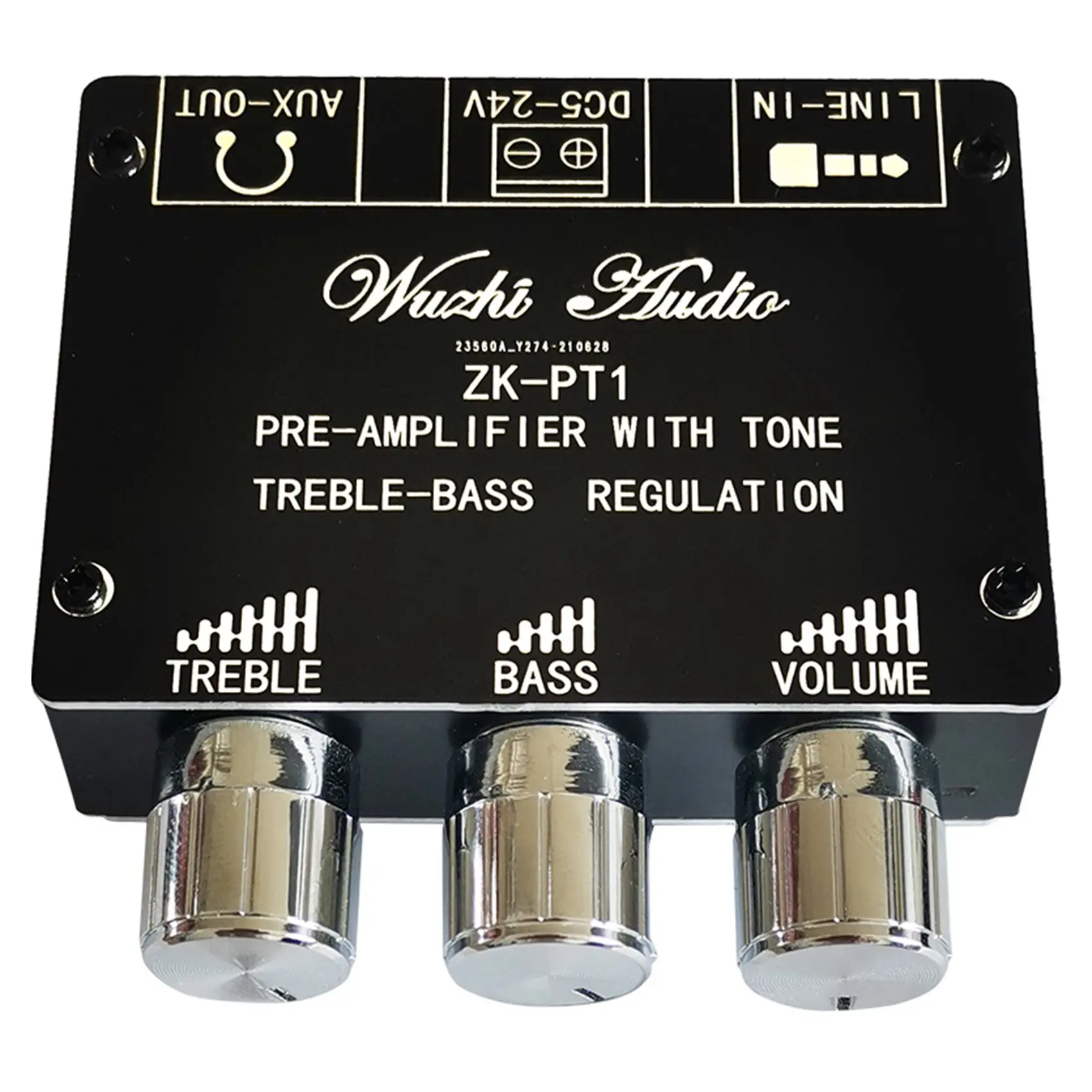 Bluetooth 5.0 Decoder Board Dual Channel Stereo Low Noise High And Low Tone Pre-Module Amplifier Board ZK-PT1-AU47