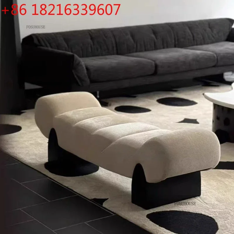 TAO Designer High-end Bedroom Bench Simple Leisure Living Room Sofa Bench Creative Clothing Store Bench Home Bedroom Bed End Sto