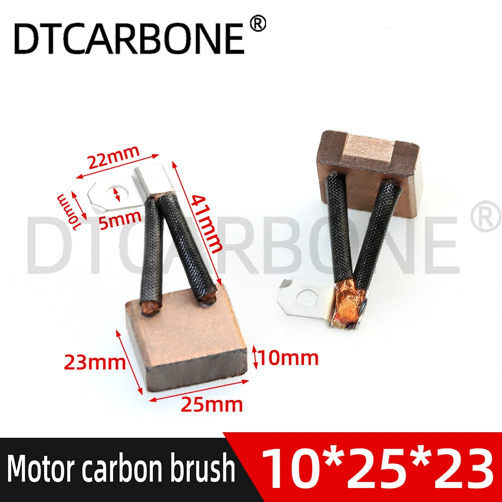 

10pcs DTCARBONE Forklift Electric Motor Carbon Brushes Replacement Brushes Replacement Repair Power Tool Part Kits Fit