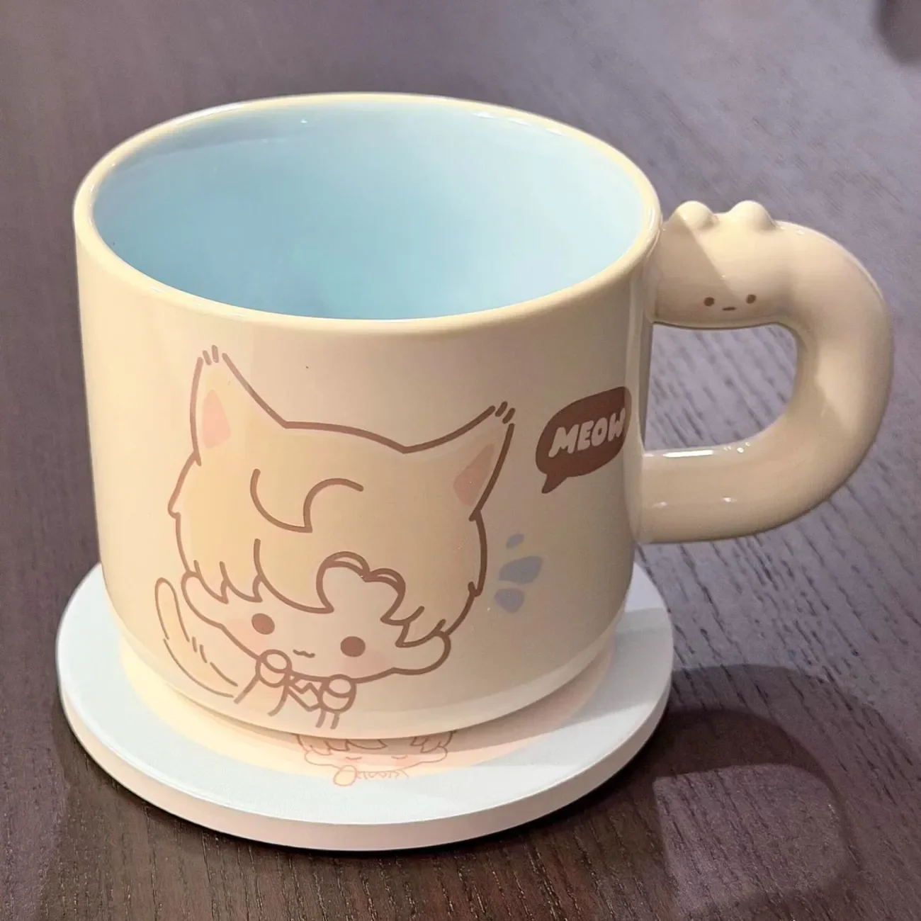 Love and Deepspace Zayne Cosplay Anime﻿ Cartoon Ceramic Cup Ceramics Mugs Water Mark Cups Anime Accessories Xmas Gift