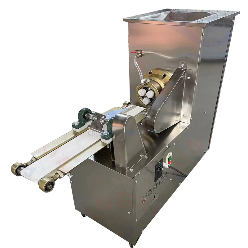 Automatic High Productivity 1500W Snack Dough Twist Extruder Machine