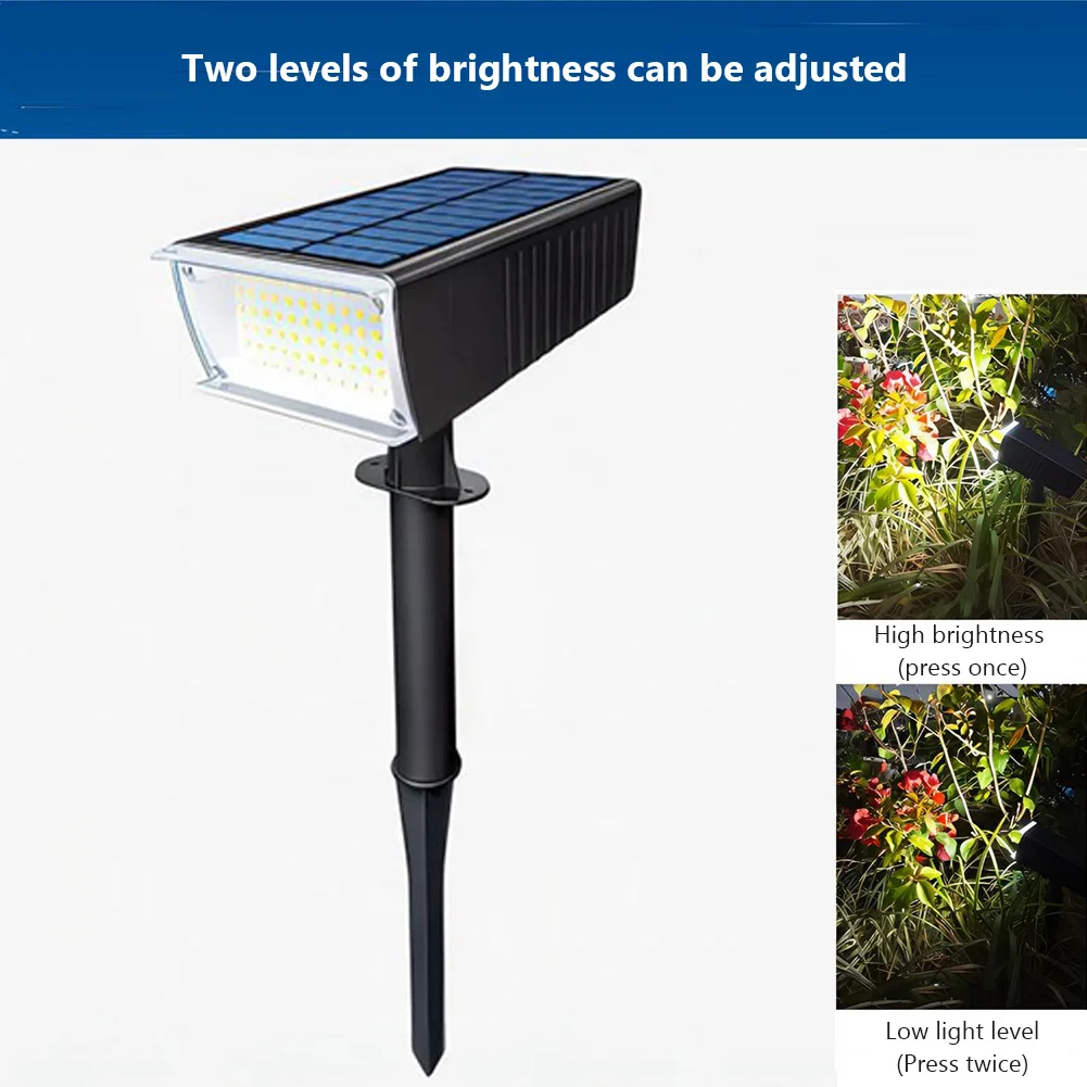 

ABS+PS 72 LED Solar Outdoor Lights Solar Lights Outdoor IP65 Waterproof 300LM Solar Flood Lights For Garden Yard Pathway