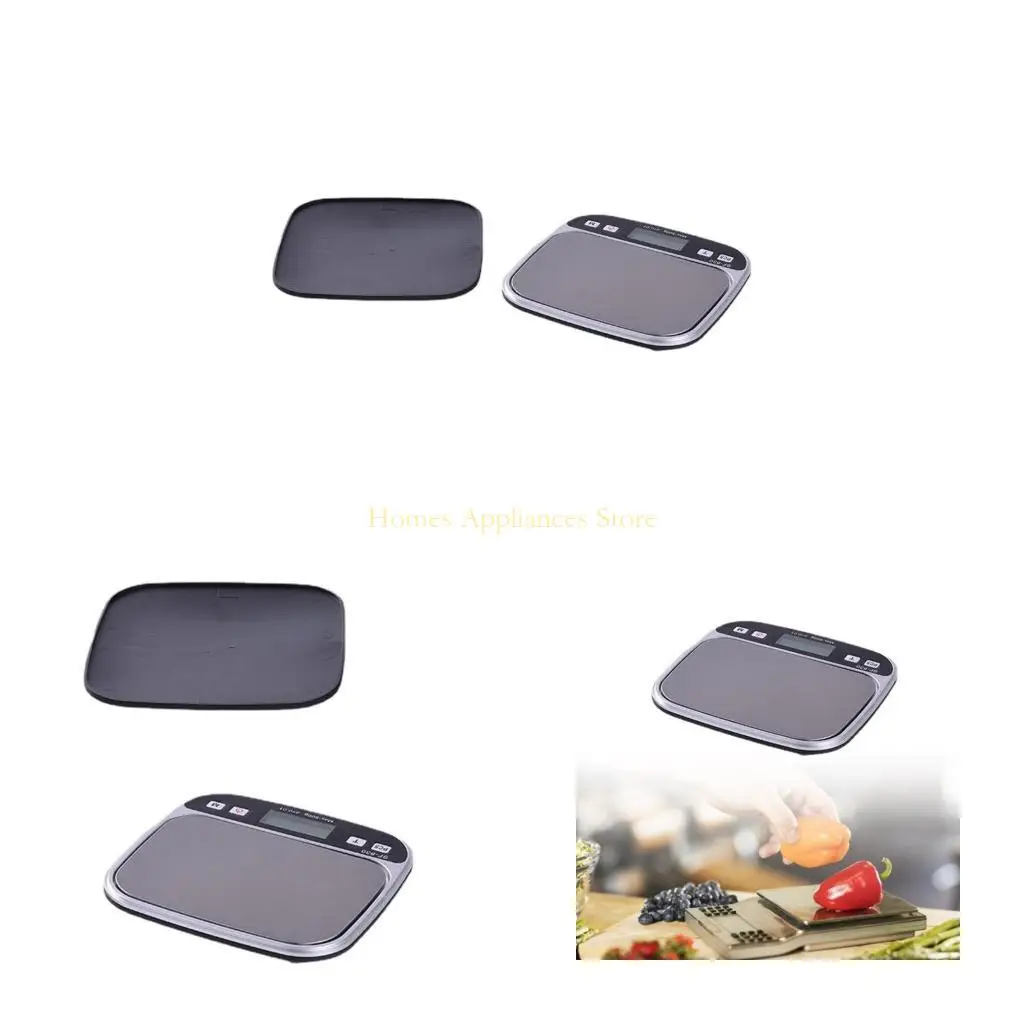 D0AB 다기능 디지털 포켓 스케일 소형 디지털 베이킹 스케일 계량 규모