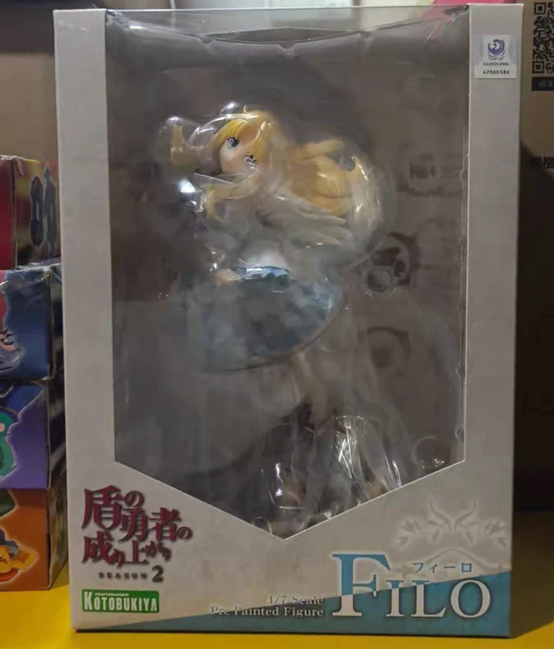 

‌ Оригинал ‌ Совершенно новый Kotobukiya The Rising of the Shield Hero Naofumi Filo Angel Ver, масштабная фигурка 1/7, модель, коллекционный подарок