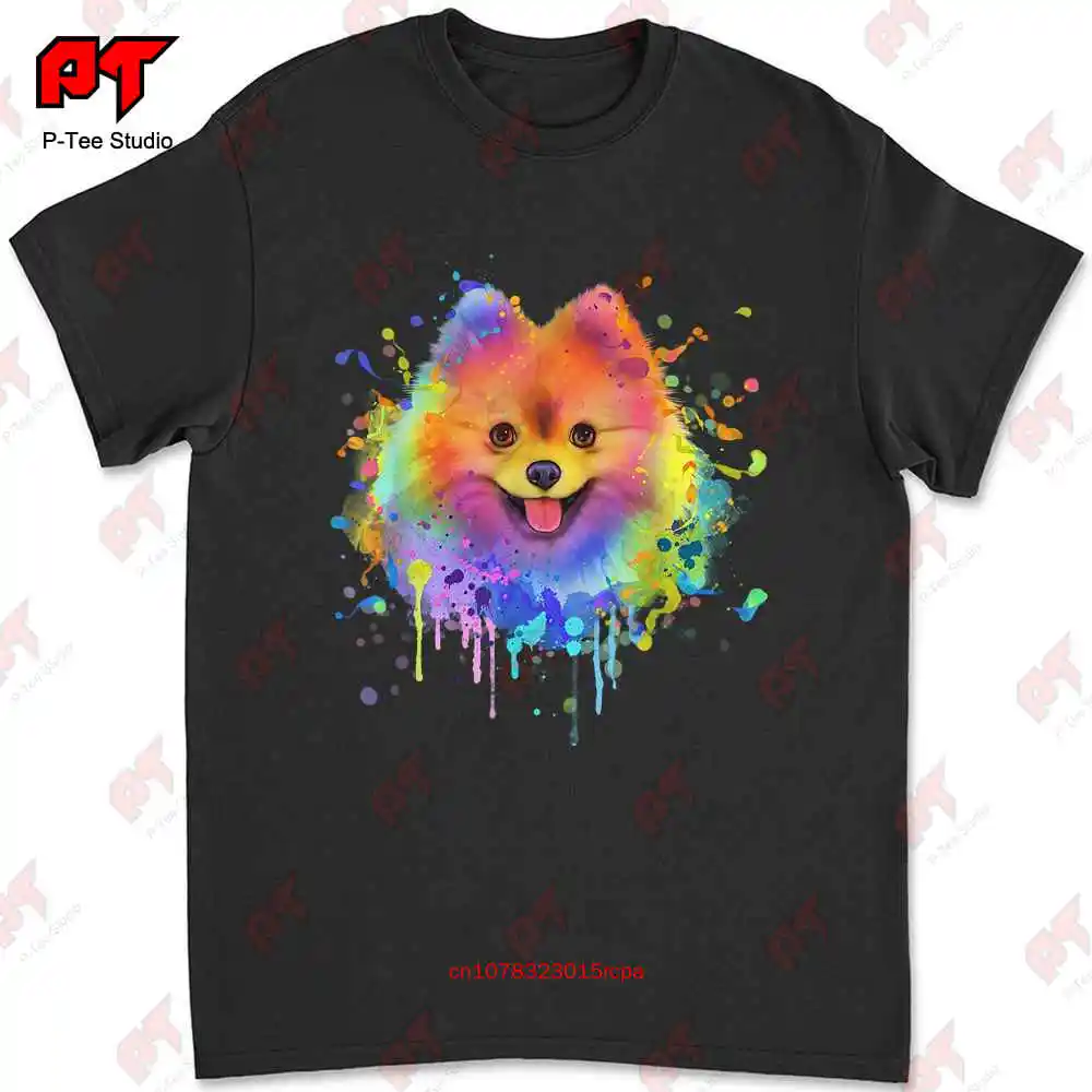 

Art Pomeranian Cute Doggy Dog Lover T-shirt L0E0