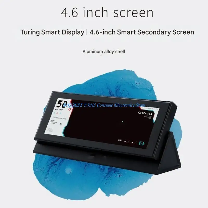 

4.6inch GPU Secondary Screen Case CPU Computer Monitor 960x320 PC Temperature Display External Monitor Accessories