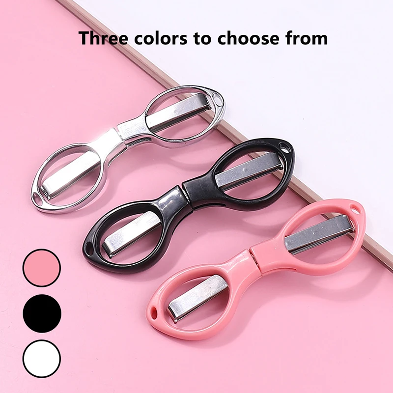 Nail Art Eye Folding Scissors Stainless Steel Scissors Multi Functional Stretching 8-shaped Scissors Nail Art Tools Nail Scissor