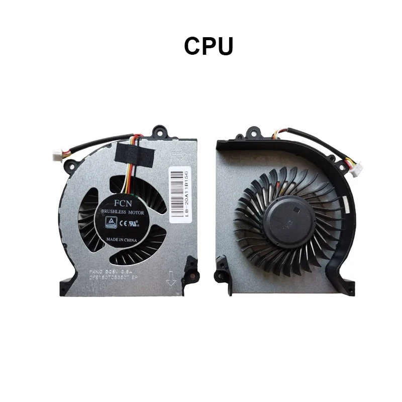 Hasee-ventilador de refrigeración GPU para ordenador portátil, enfriador Original para CPU, TX6, CT3A1, CT5A1, CT5DT, ZX6-CT5A2, CT5H2, CT5A2, nuevo