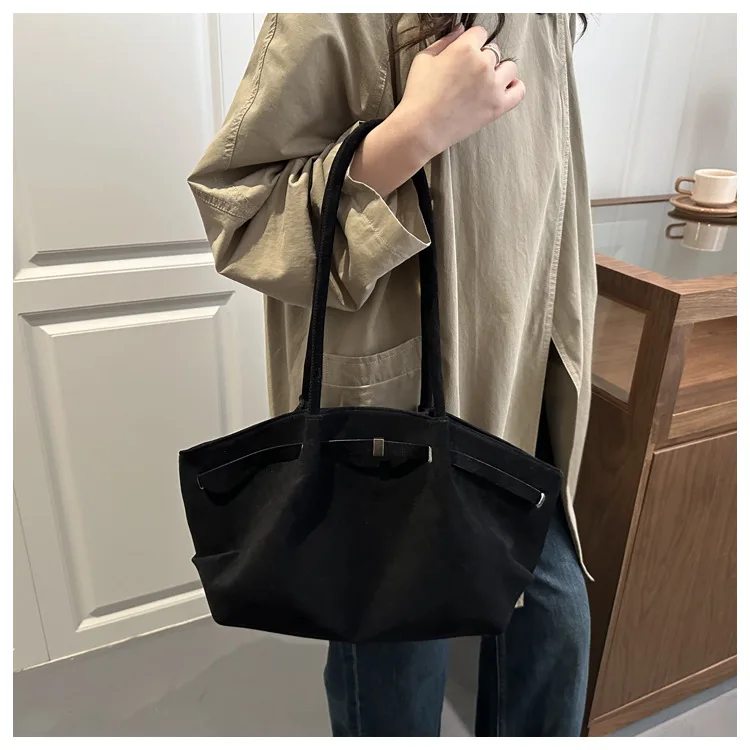 Frauen Faux Wildleder Schulter Tasche Casual Tote Handtasche Unterarm Eimer Geldbörse Herbst Täglichen Mode Luxus Tasche Guangzhou Hohe Qualität Tasche – Detail 10