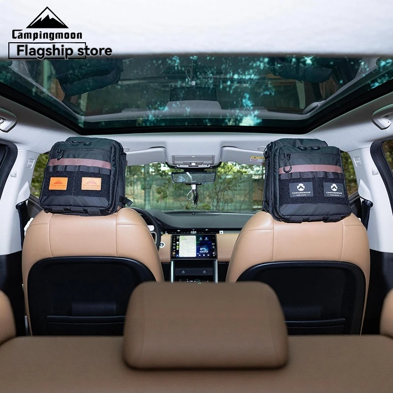 BK-PXL Car tactical package camping rear seat headrest expansion storage bag off-road equipment storage bag