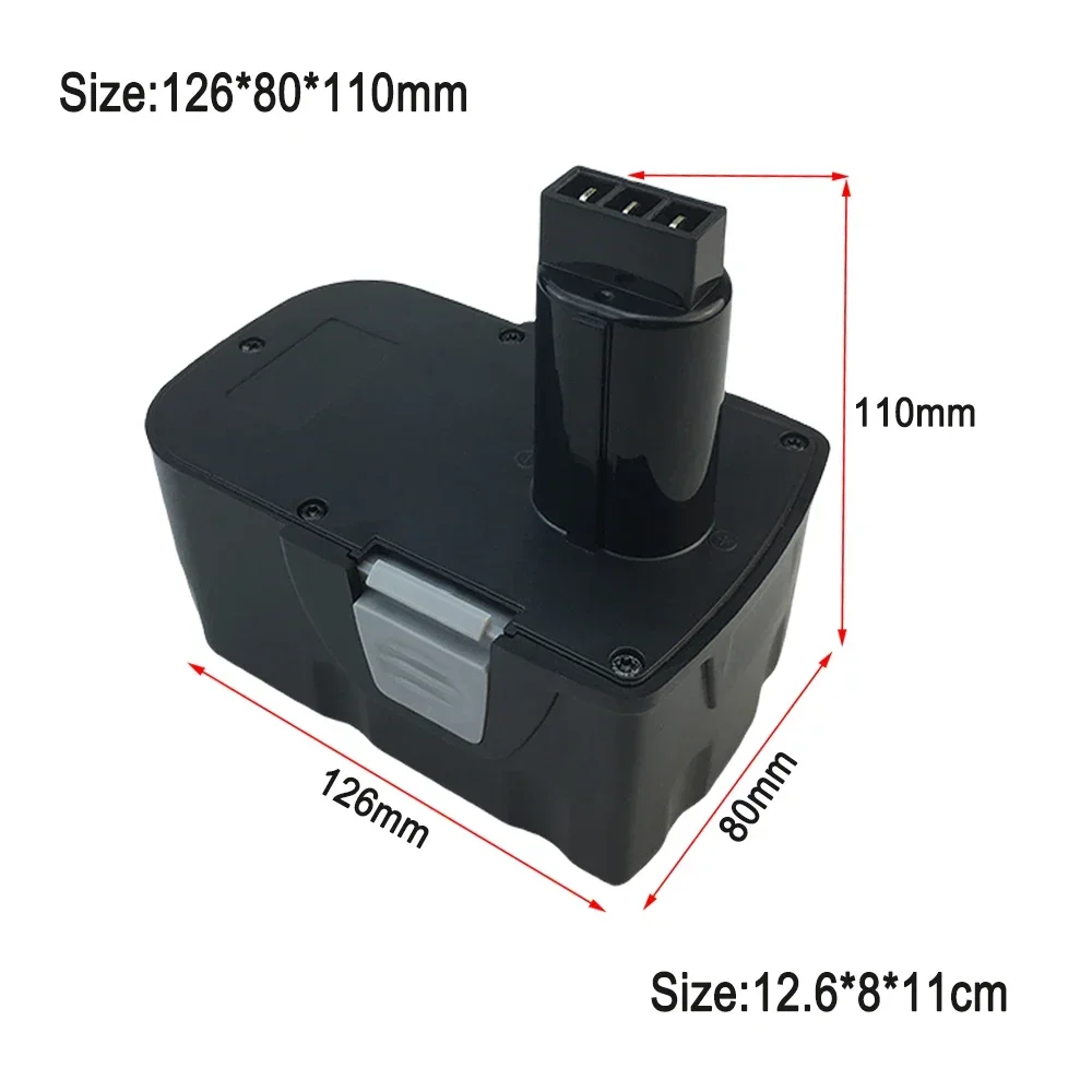 Replace the cordless drill battery of the 18V 6800mAh Interskol H18 electric tool with a nickel cadmium battery