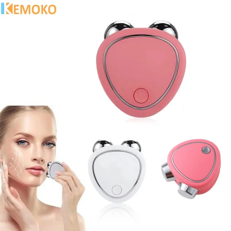 

Facial Lifting Roller EMS Microcurrent Face Massager Rejuvenation Charging Facial Skin Tightening Anti Wrinkle Beauty Machine