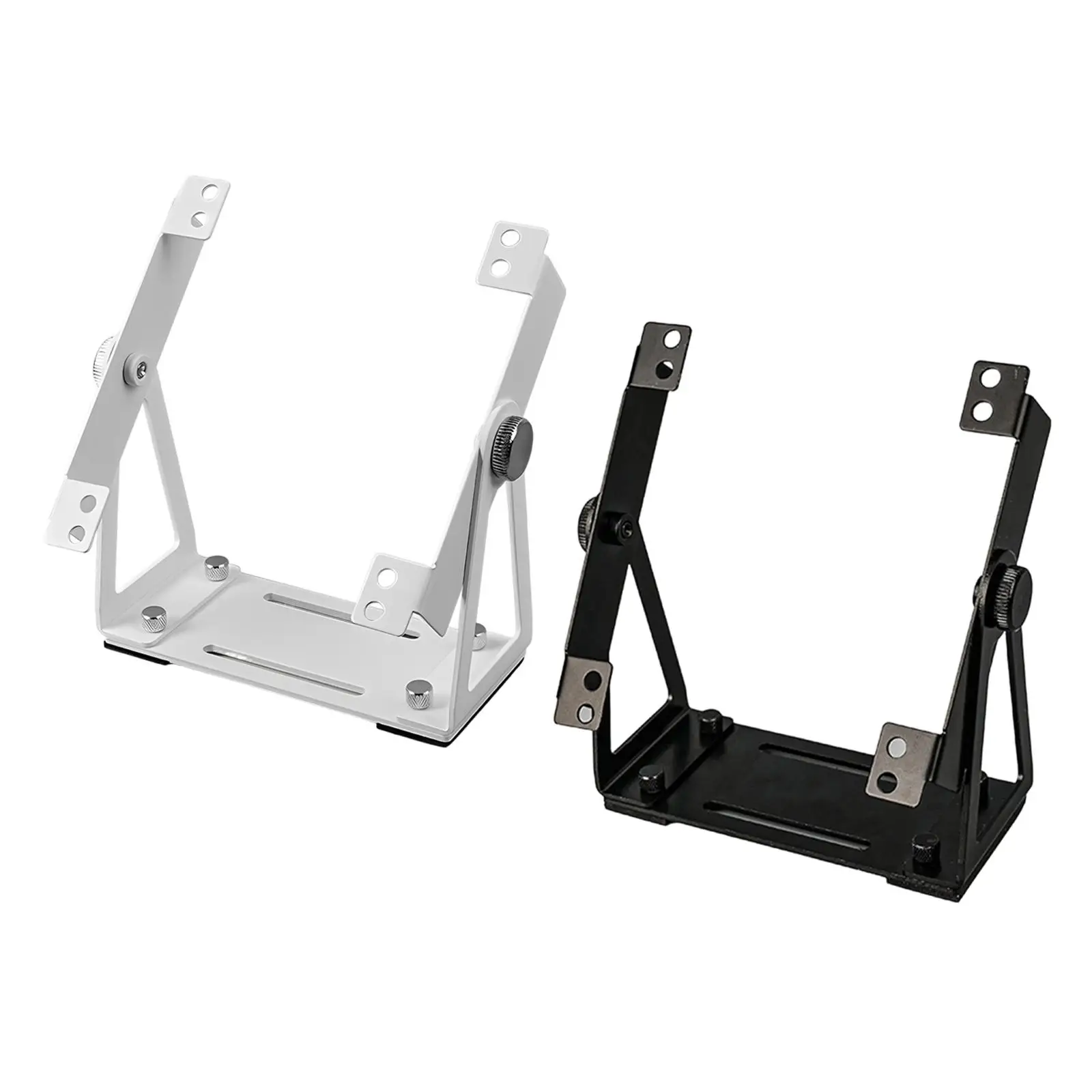 Portable Iron Fan Mount Stand 360 Degree Rotating Bracket for 120mm 140mm PC Case Cooling Fan