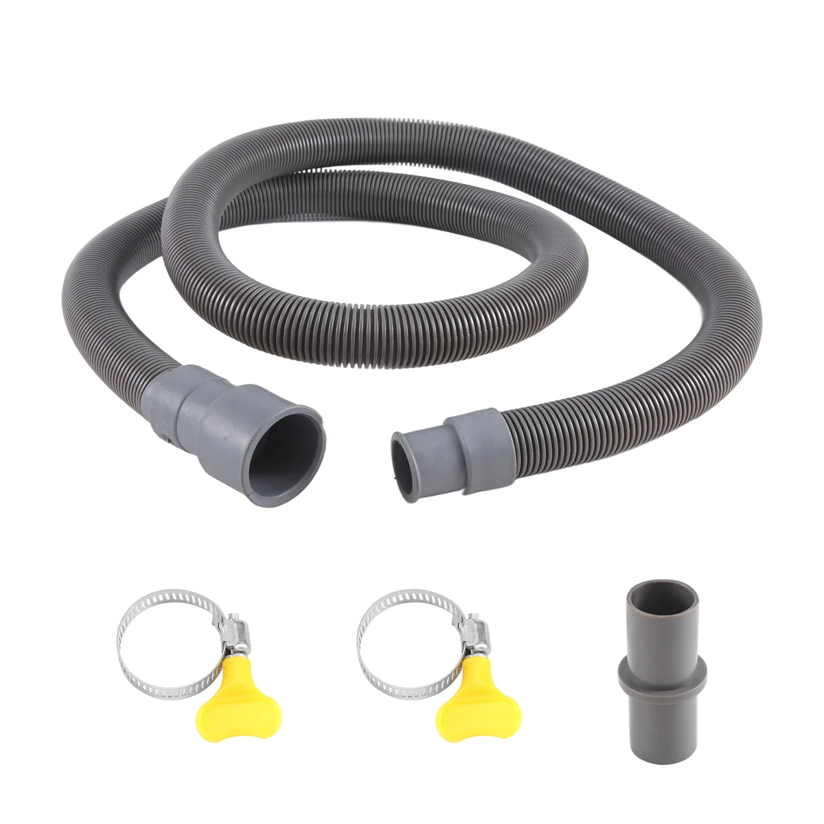 

Automatic Drum Washing Machine Drain Pipe Drain Hose Fittings, 1.5 Meter