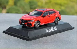 1/43 For Honda CIVIC hatchback 2020 Diecast Metal Model Car Toys Gift Black/Red Display Collection Ornaments