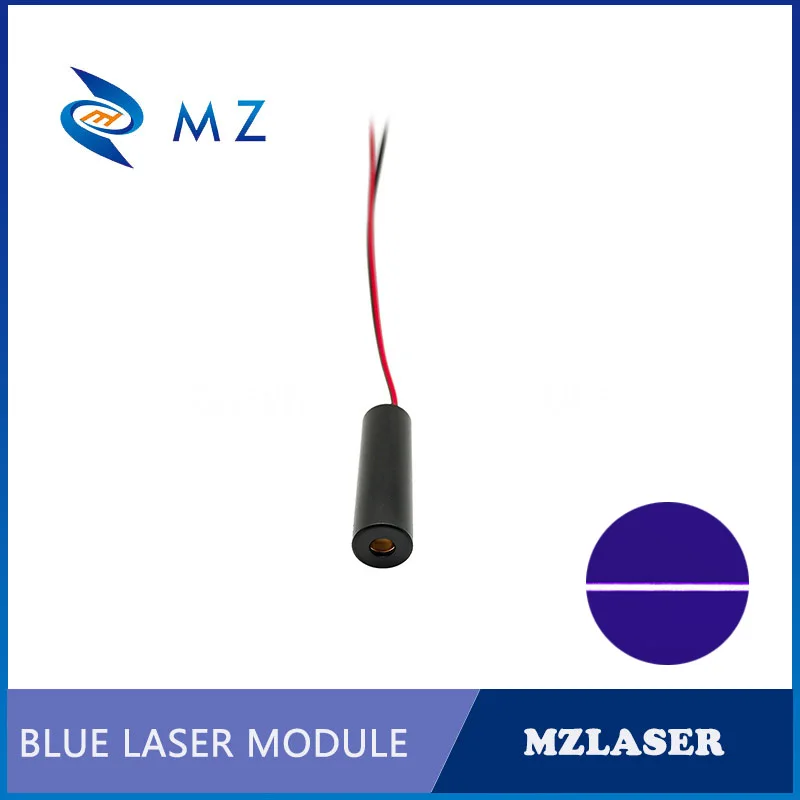Vendita calda Compact D10mm 405nm 50mw Blue Violet UV Line modulo Laser ACC Drive grado industriale