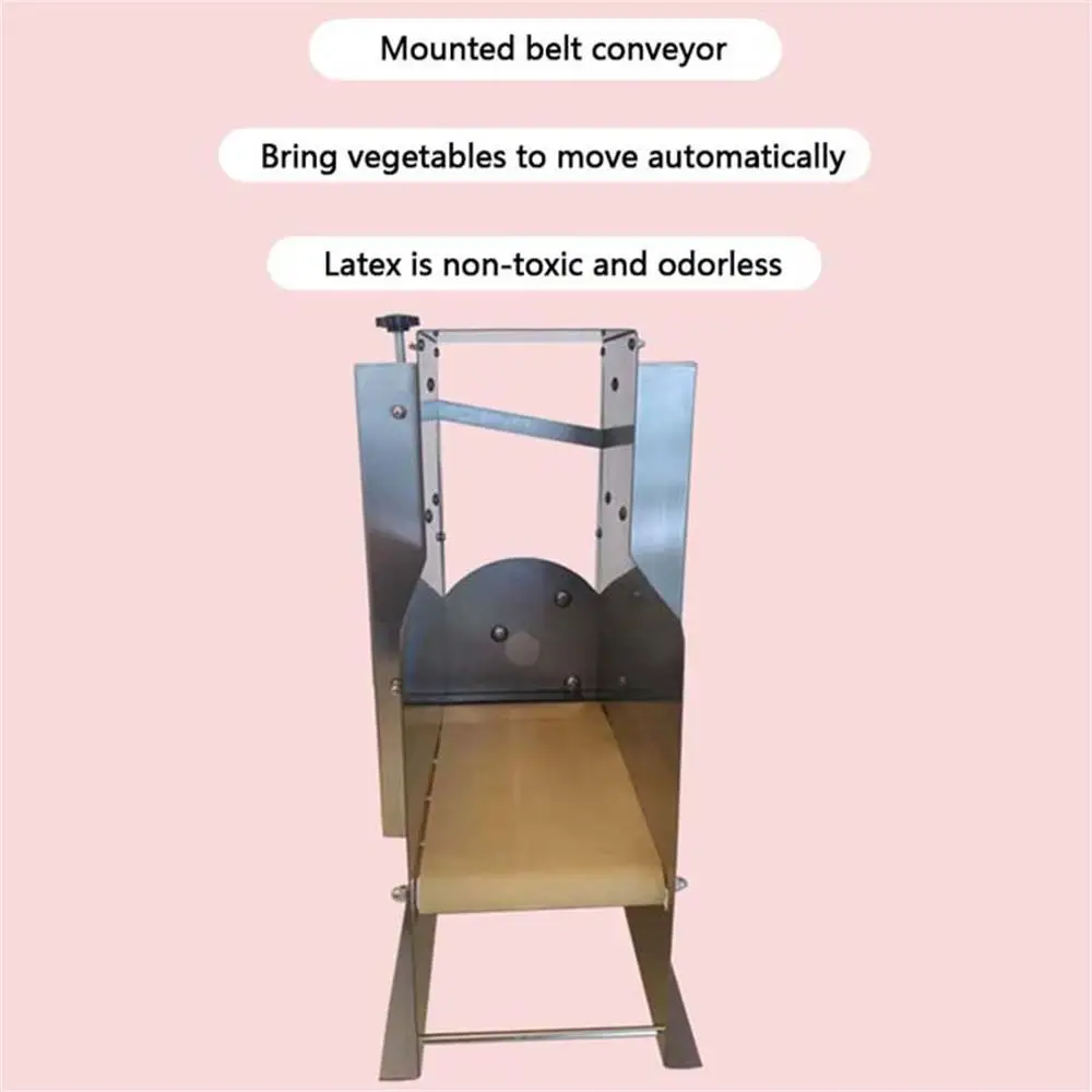 Ручная машина для резки зеленого лука из нержавеющей стали, коммерческая овощерезка, кухонный комбайн